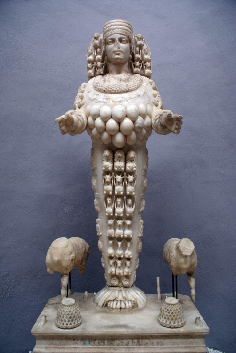the artemis of ephesus sculpture