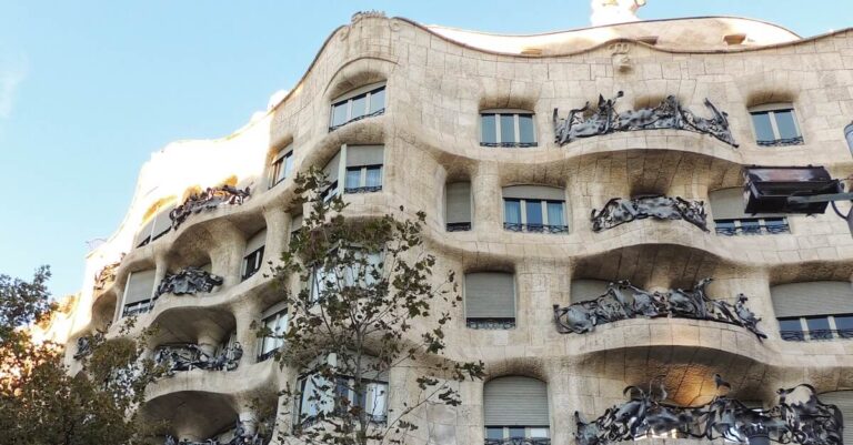la pedrera in barcelona