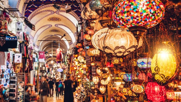 The Grand Bazaar in Istanbul