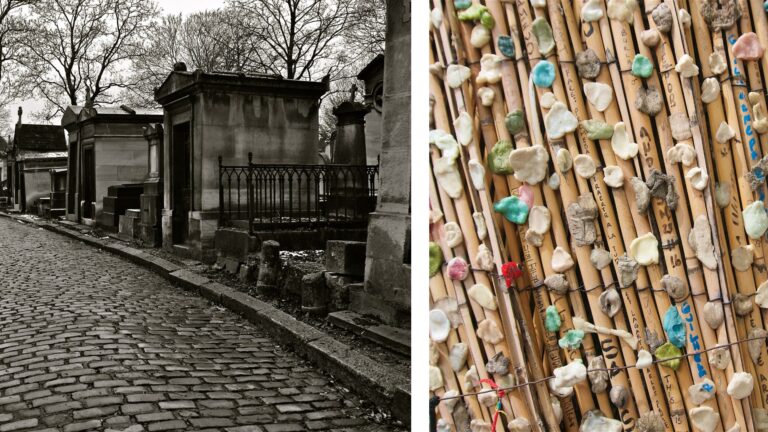 pere lachaise cemetery in paris