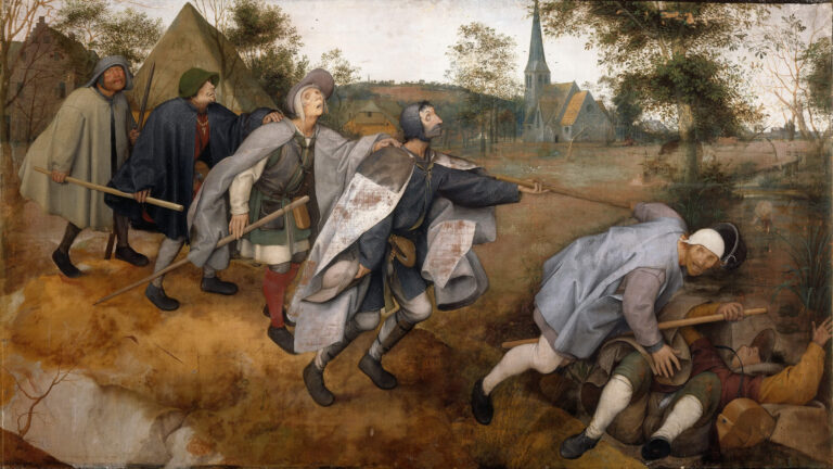 brueghel blind leading the blind capodimonte museum naples