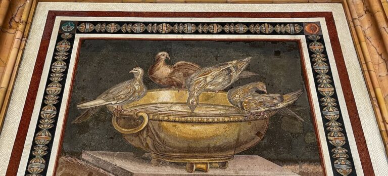 capitoline dove mosaic