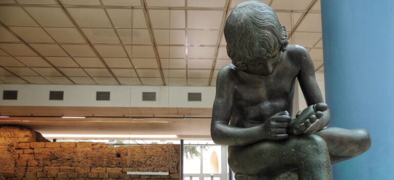 the spinario at the capitoline museums