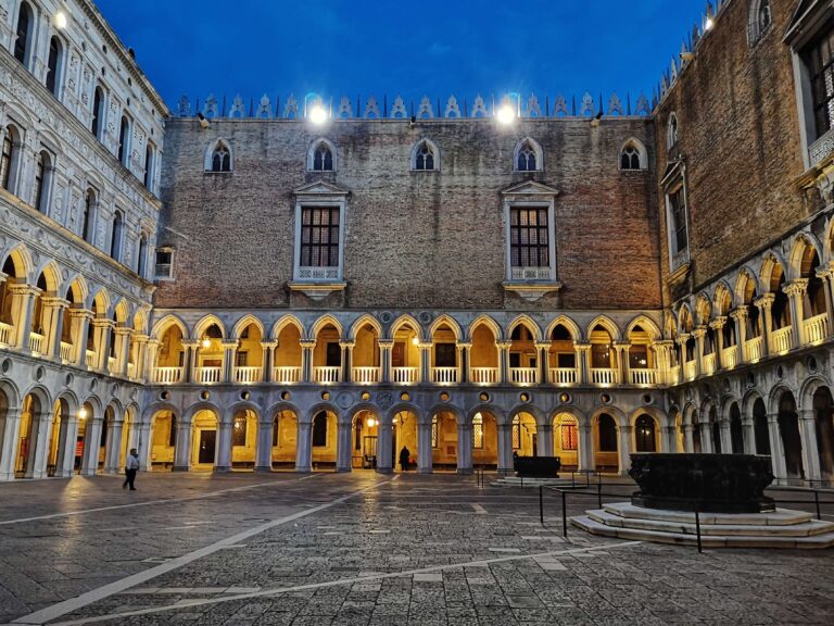 the doges palace is the seat of historic power in venice
