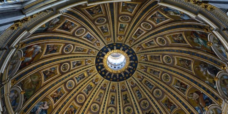 st peter's dome mosaics