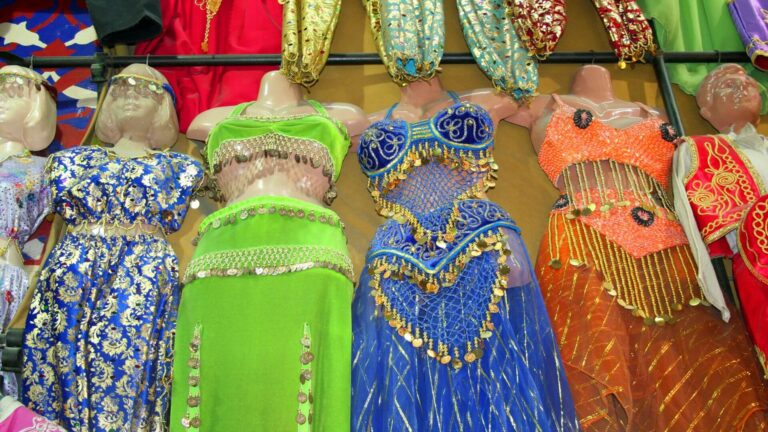 dresses in the grand bazaar in istanbul