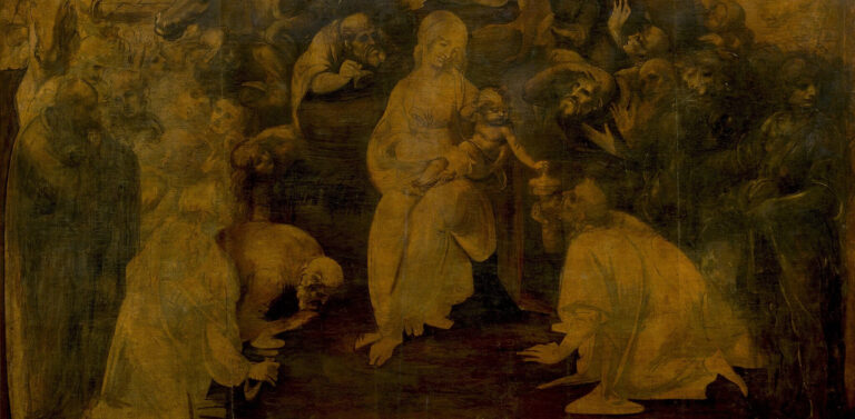 leonardo da vinci adoration magi uffizi florence