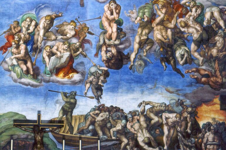 michelangelo's last judgement in the sistine chapel