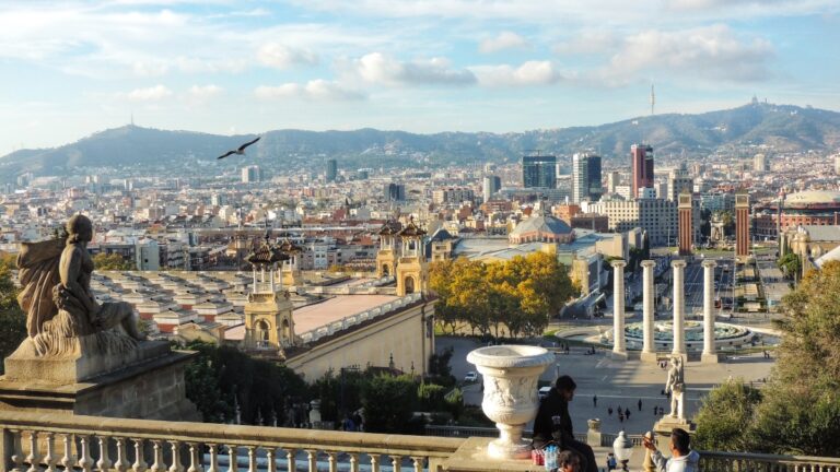 montjuic in barcelona