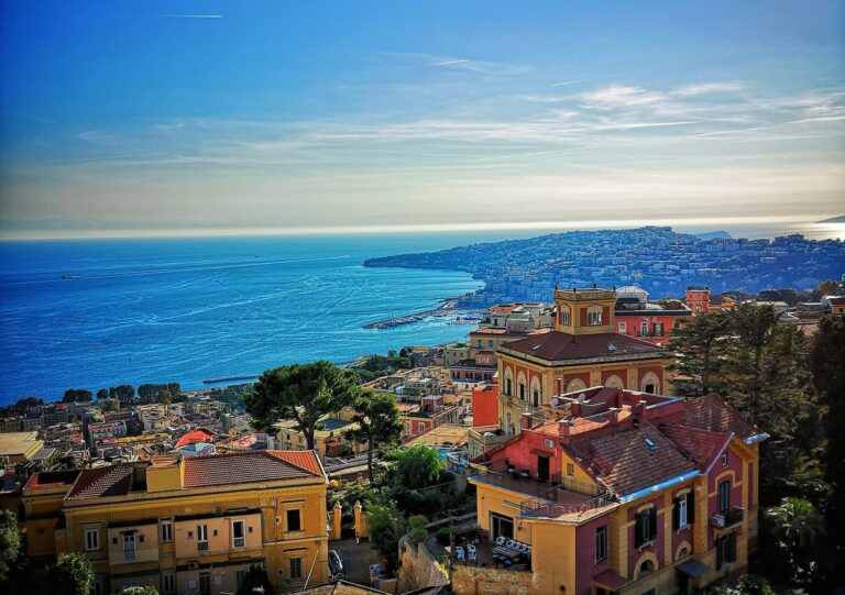 view of naples from castel sant'elmo