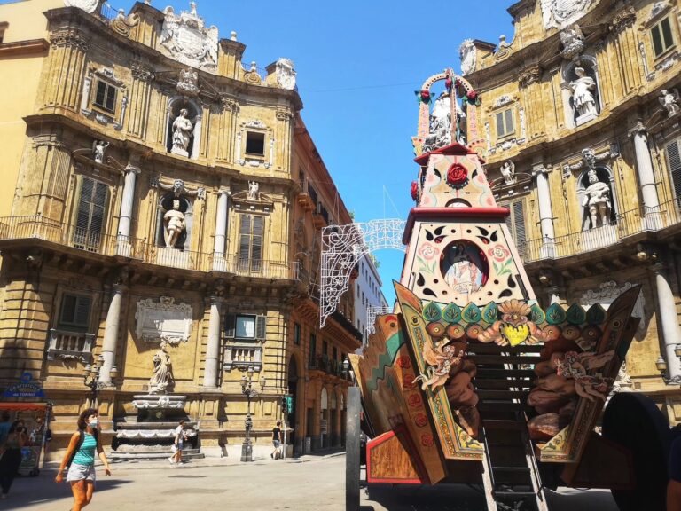 the quattro canti in palermo