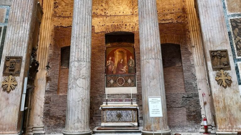byzantine icon in the pantheon