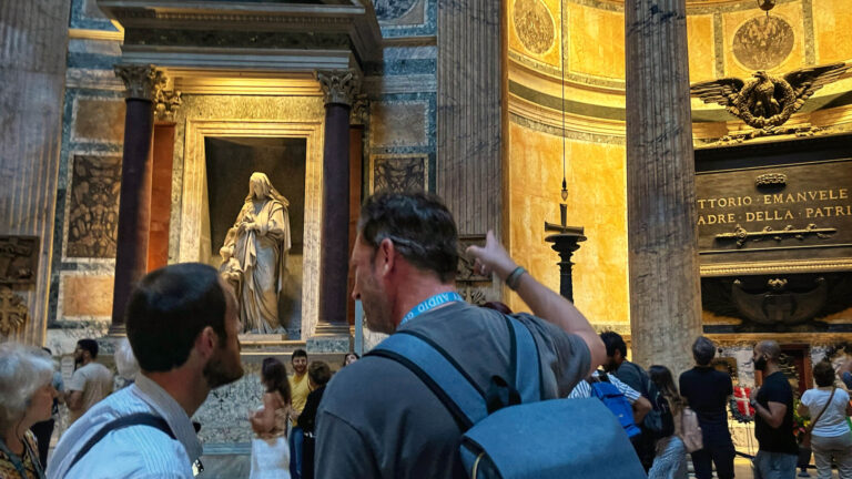 Join a tour of the Pantheon