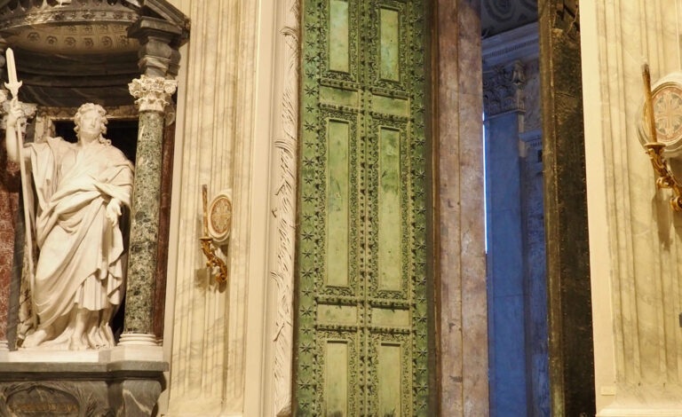 the ancient doors of san giovanni in laterano