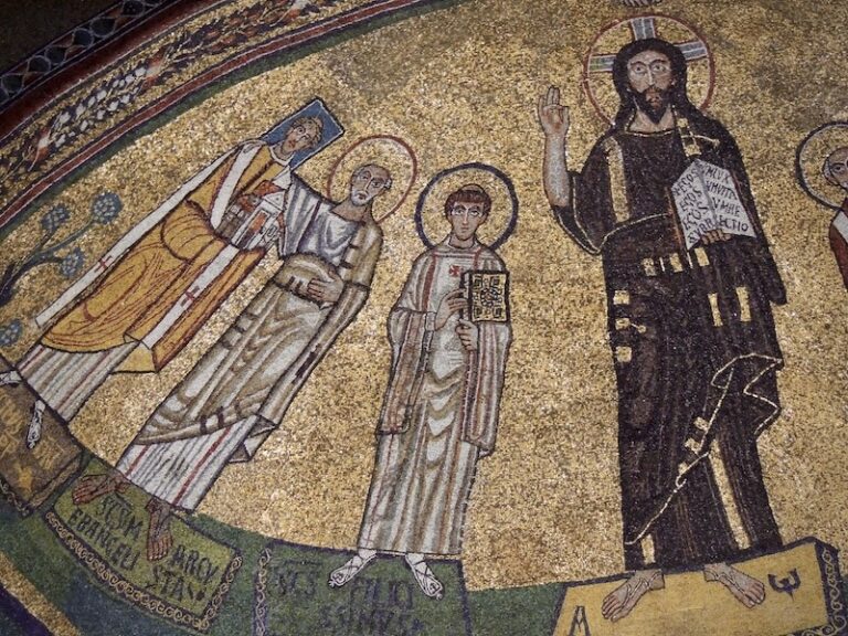 Santa Maria in Domnica apse mosaic Rome