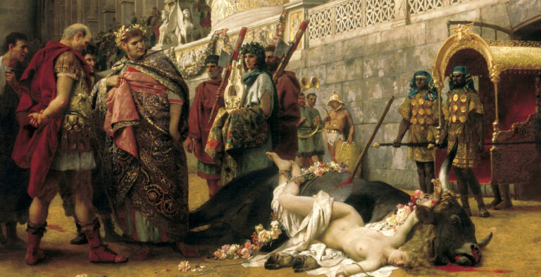 Nero witnesses death and destruction at the game