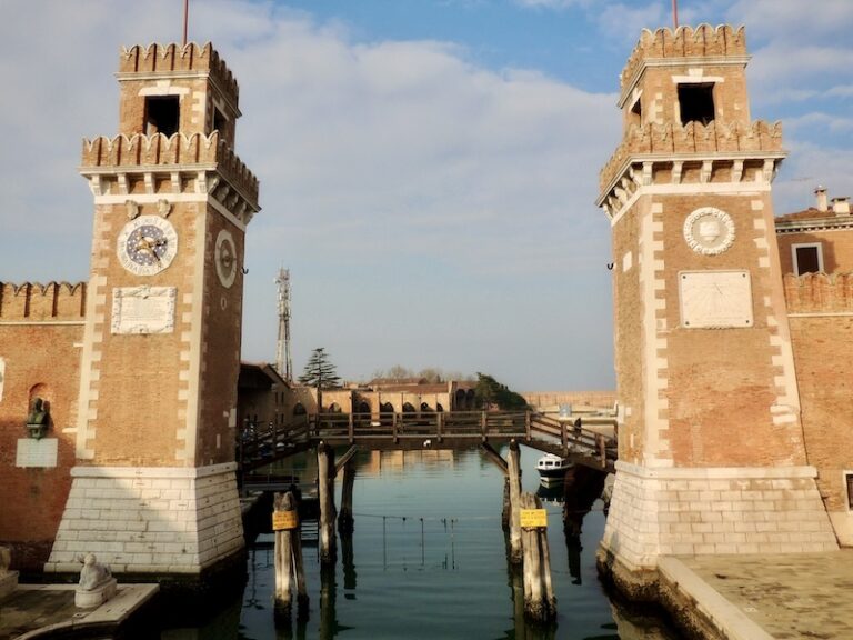 the venice arsenale is in the castello neighborhood