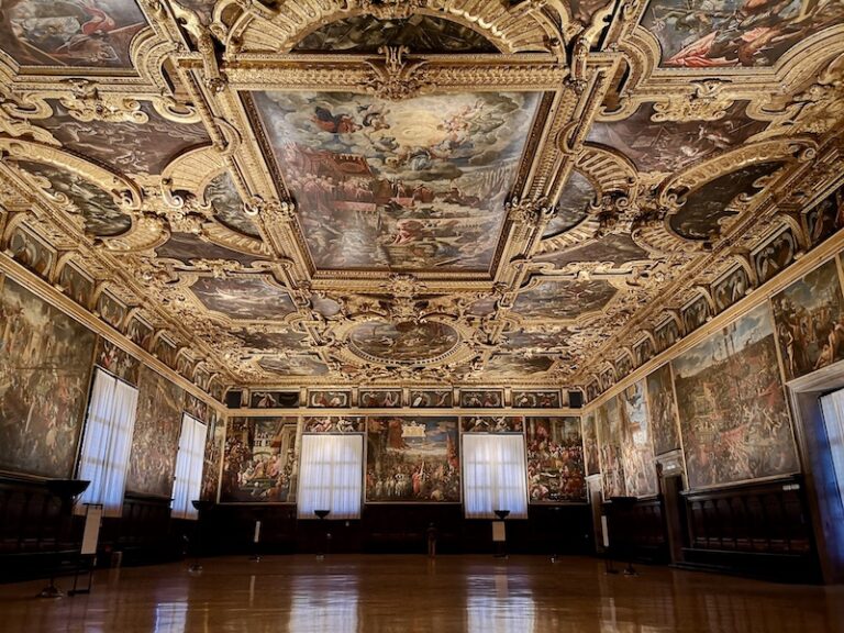 venice doge's palace sala maggior consiglio