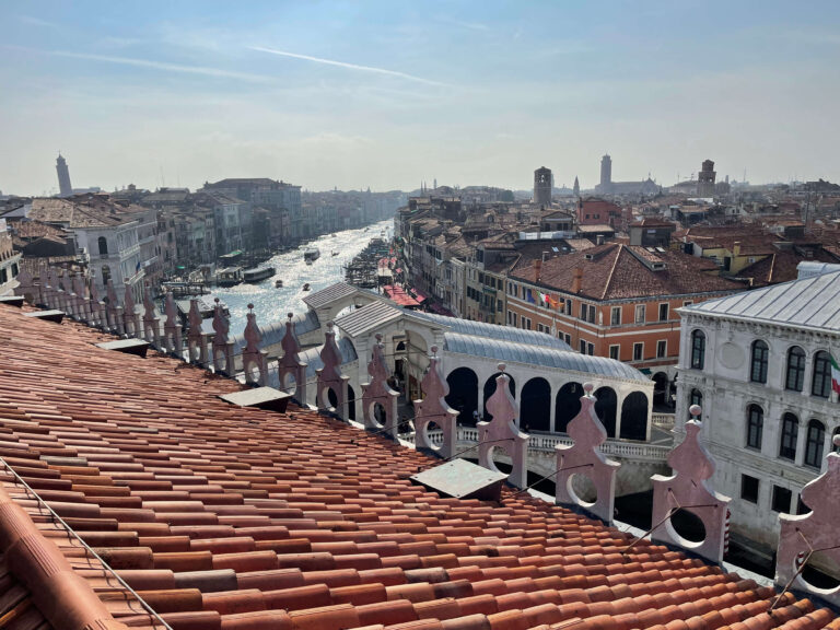 venice seen from above