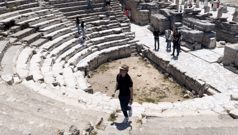 the odeon of ephesus